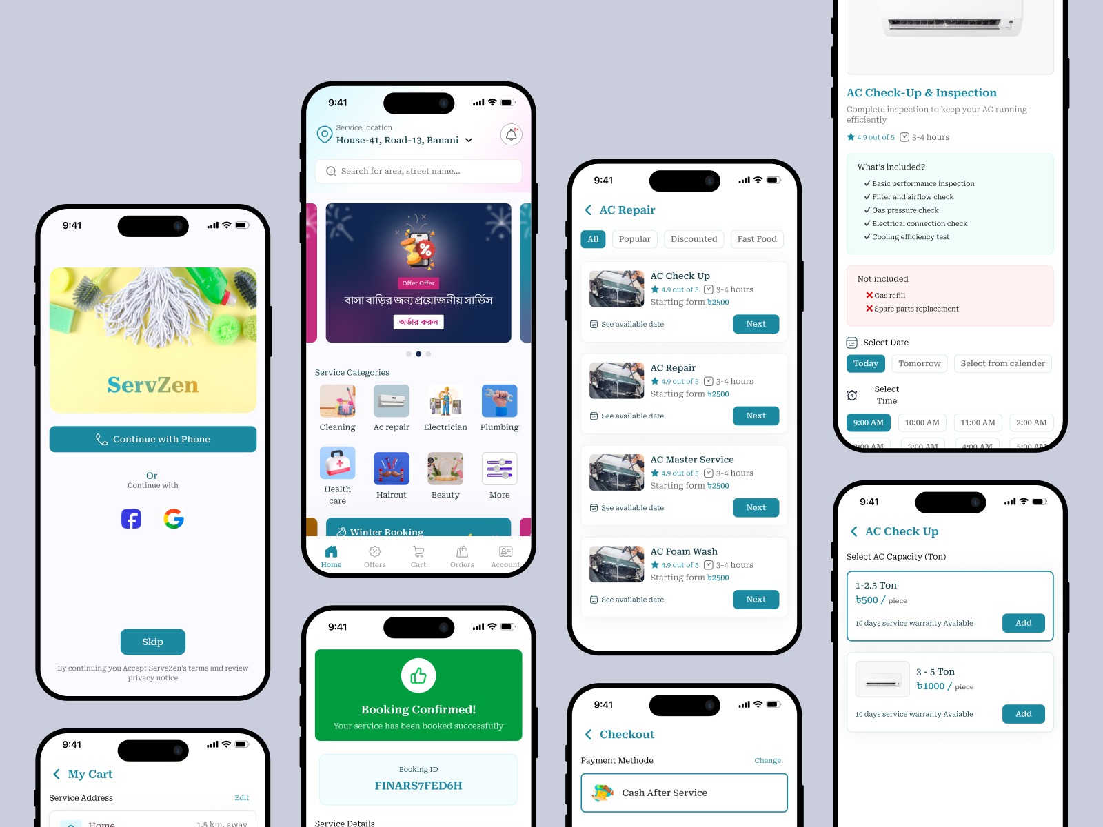 ServZen - A service App